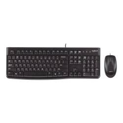 Logitech Desktop MK120 - Juego de teclado y ratón - USB - francés