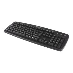 Kensington ValuKeyboard - Teclado - PS/2, USB - portugués - negro