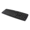 Kensington ValuKeyboard - Teclado - PS/2, USB - portugués - negro