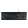Kensington ValuKeyboard - Teclado - PS/2, USB - portugués - negro