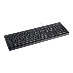Kensington ValuKeyboard - Teclado - PS/2, USB - portugués - negro