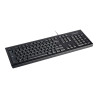 Kensington ValuKeyboard - Teclado - PS/2, USB - portugués - negro