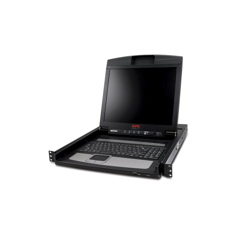 APC LCD Console - Consola KVM - 17" - montaje en bastidor - | APLIUM