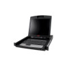 APC LCD Console - Consola KVM - 17" - montaje en bastidor - | APLIUM