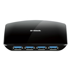 D-Link DUB-1340 - Hub - 4 puertos SuperSpeed USB 3.0 - sobre | APLIUM