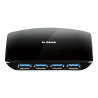Hub USB 3.0 con Alimentación Externa D-Link DUB-1340/ 4xUSB
