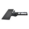 Tray Keyboard Retractable Black E-coat | APLIUM