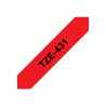 TZE431 12MM Black On Red Tape | APLIUM