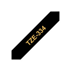 Tape Gold on Black 12mm | APLIUM