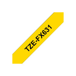 Tape Black on Yellow 12mm | APLIUM