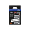 Brother TZe-FX221 - Adhesivo - negro sobre blanco - rollo (0,9 cm x 8