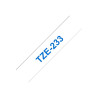 TZE233 12MM Blue On White Tape | APLIUM