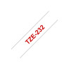 TZE232 12MM Red On White Tape | APLIUM