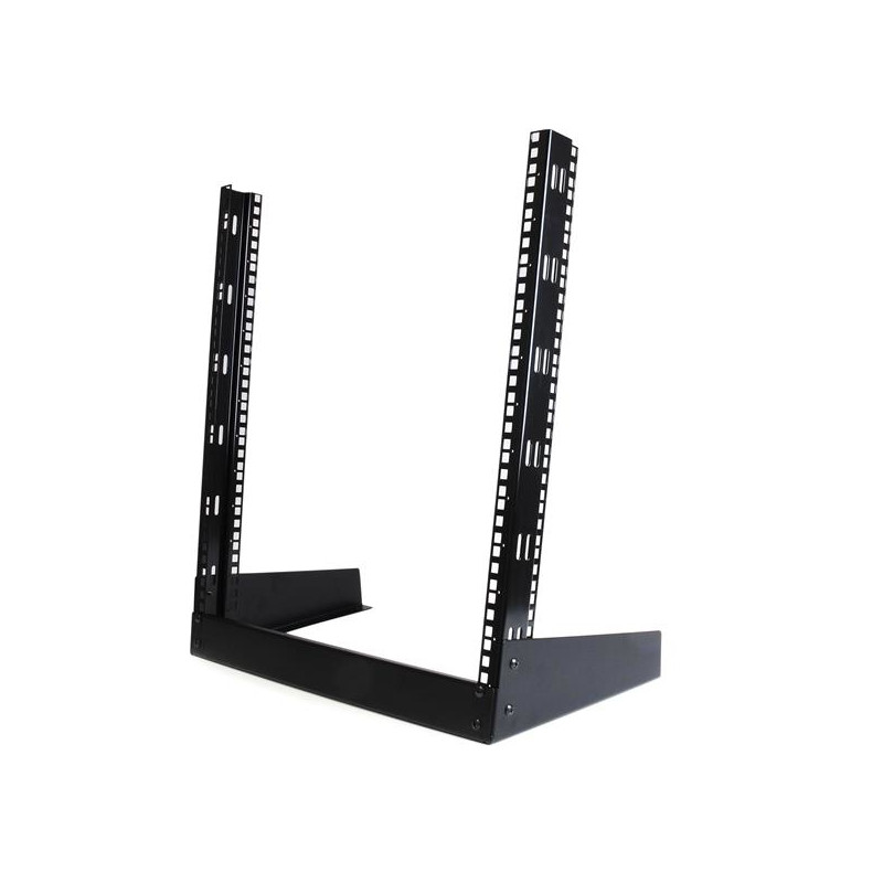 12U 48cm Desktop Open Frame 2 Post Rack