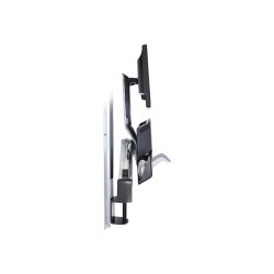 Sv Sit Stand Combo Arm Worksurface Polished | APLIUM