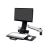 Sv Sit Stand Combo Arm Hasta 24IN 9KG Vesa 75 100 | APLIUM