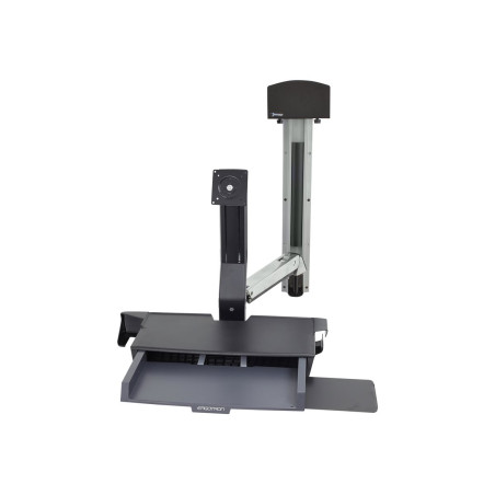 Sv Combo Arm Worksurface Pre-config Small CPU Holder | APLIUM