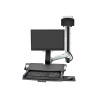 Sv Combo Arm Worksurface Pre-config Small CPU Holder | APLIUM