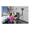 Sv Combo Arm Worksurface Pre-config Small CPU Holder | APLIUM