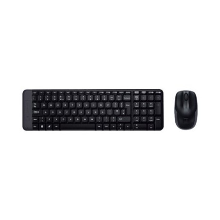 Teclado y Ratón Inalámbricos Logitech Wireless Combo MK220