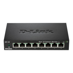 D-Link DES 108 - Conmutador - 8 x 10/100 - sobremesa