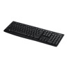 Logitech Wireless Keyboard K270 - Teclado - inalámbrico - 2.4 GHz - be