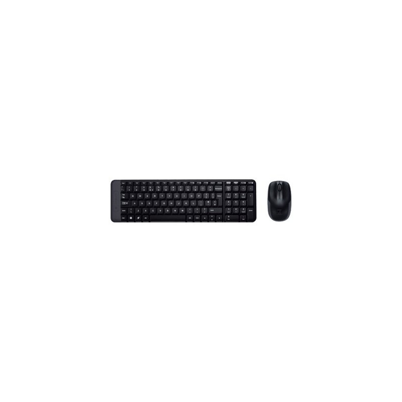 Logitech Wireless Combo MK220 - Juego de teclado y ratón - inalámbrico