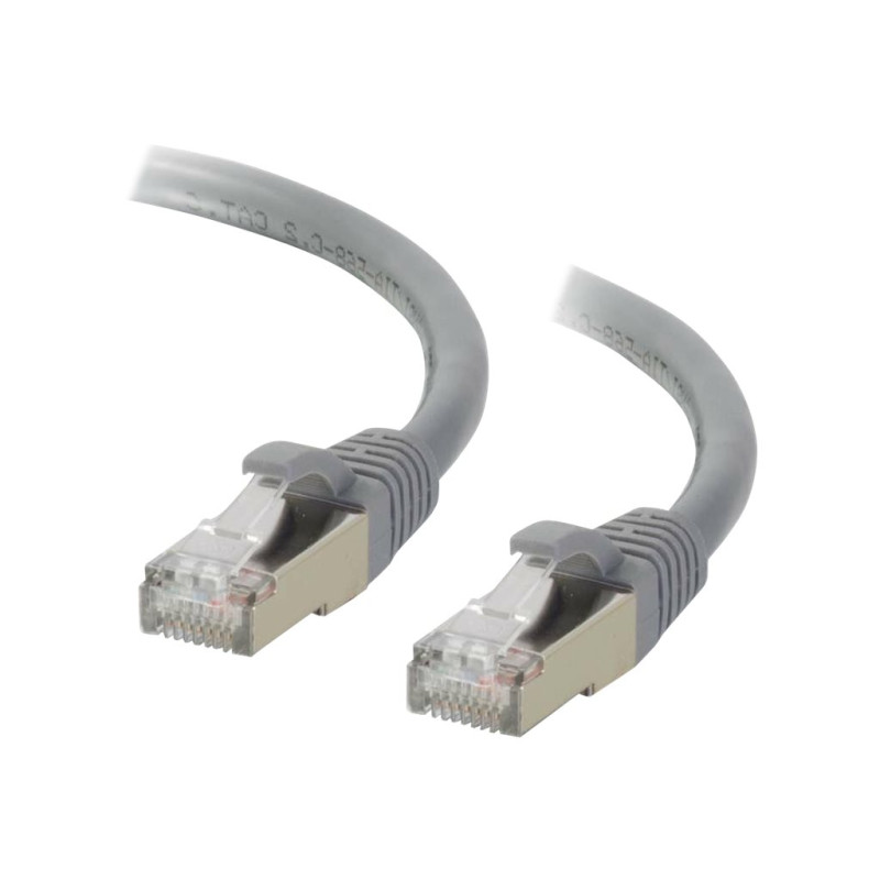 C2G Cat6a Booted Shielded (STP) Network Patch Cable - Cable de interco