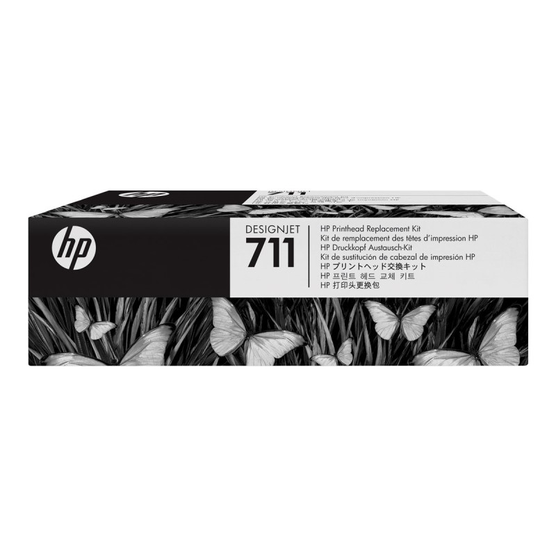 HP 711 - Negro, amarillo, cián, magenta - cabezal de impresión - para