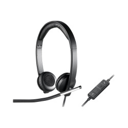 Logitech USB Headset Stereo H650e - Auricular - en oreja - cableado
