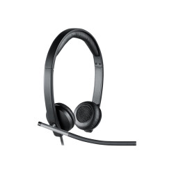 Logitech USB Headset Stereo H650e - Auricular - en oreja - cableado