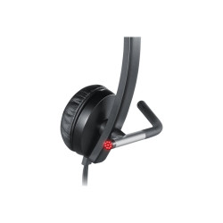 Logitech USB Headset Stereo H650e - Auricular - en oreja - cableado