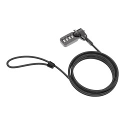T-bar Security Combination Cable Lock - Black | APLIUM