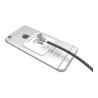 Universal Tablet Lock Plate With Keyed Cable Lock - Black | APLIUM