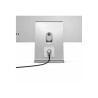 Universal Tablet Lock Plate With Keyed Cable Lock - Black | APLIUM