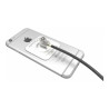 Universal Tablet Lock Plate With Keyed Cable Lock - Black | APLIUM
