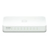 dlinkgo GO-SW-8E - Conmutador - 8 x 10/100 - sobremesa - alimentación