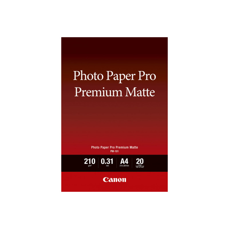 Canon Pro Premium PM-101 - Mate suave - 310 micrones - A4 (210 x 297 m