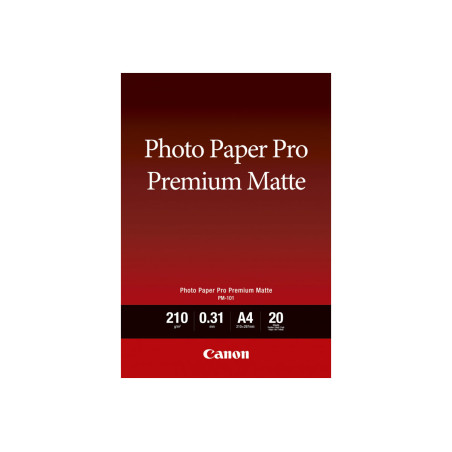 Canon Pro Premium PM-101 - Mate suave - 310 micrones - A4 (210 x 297 m