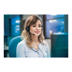 Jabra BIZ 2300 QD Duo - Auricular - en oreja - cableado