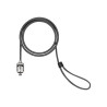 Compulocks T-bar Security Keyed Cable Lock - Bloqueo de cable de segur
