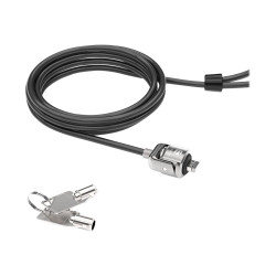 Compulocks T-bar Security Keyed Cable Lock - Bloqueo de cable de segur