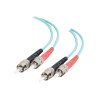 C2G ST-ST 10Gb 50/125 OM3 Duplex Multimode PVC Fiber Optic C | APLIUM