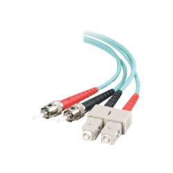 C2G SC-ST 10Gb 50/125 OM3 Duplex Multimode PVC Fiber Optic C | APLIUM