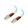 C2G LC-LC 10Gb 50/125 OM3 Duplex Multimode PVC Fiber Optic Cable (LSZH