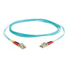 C2G LC-LC 10Gb 50/125 OM3 Duplex Multimode PVC Fiber Optic Cable (LSZH