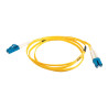 C2G LC-LC 9/125 OS1 Duplex Singlemode PVC Fiber Optic Cable (LSZH) - C