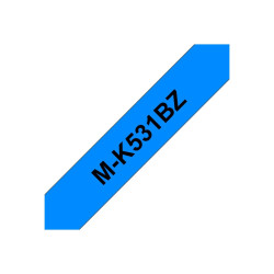 Brother M-K531BZ - Negro sobre azul - rollo (1,2 cm x 8 m) 1 | APLIUM