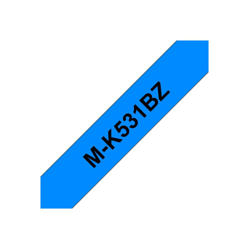 Brother M-K531BZ - Negro sobre azul - rollo (1,2 cm x 8 m) 1 | APLIUM