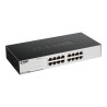 D-Link GO-SW-16G - Conmutador - sin gestionar - 16 x 10/100/1000 - sob